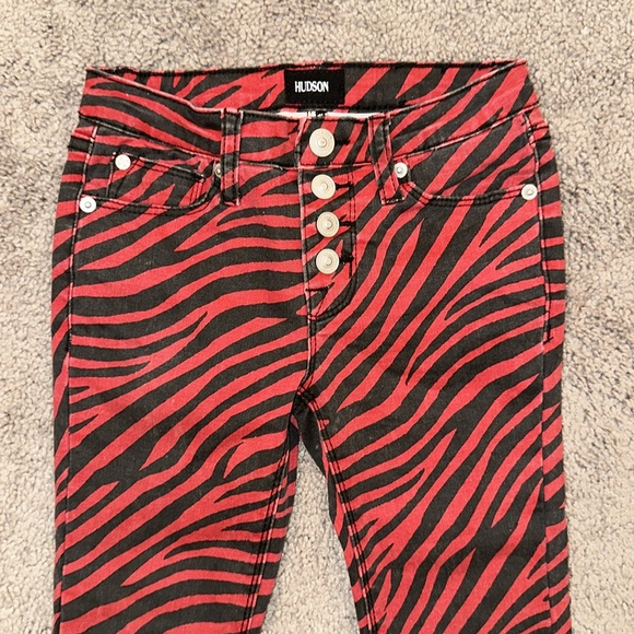 Girls Hudson zebra jeans - Picture 2 of 4